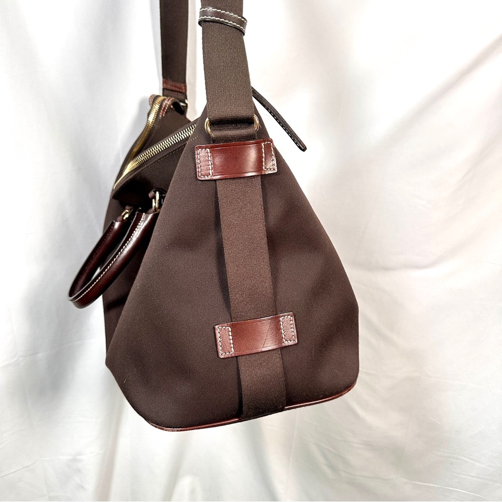 Dooney & Bourke Vintage Canvas Large Weekender Duffle Bag - Picture 9 of 16